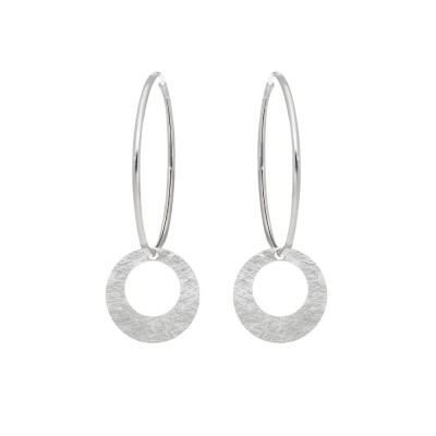 Peitho srebrne naušnice iz kolekcije Tondo - PMSJ1111