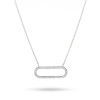 Peitho srebrna ogrlica iz kolekcije Glittering - PMSJ2906GL
